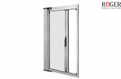 Moustiquaire Enroulable Horizontale 1 Vantail Medium - Largeur Jusqu'à 1,60 m - Hauteur jusqu’à 2,60 m