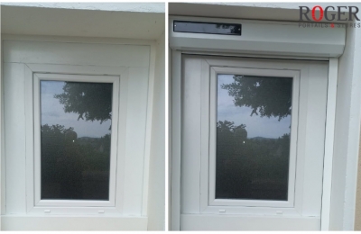 Fenêtre PVC 1 vantail + Volet roulant solaire Somfy vers Bourgoin-Jallieu (38300)