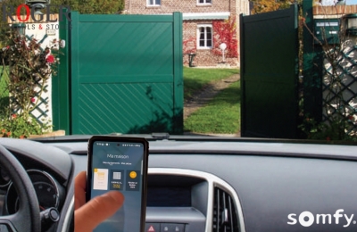 Portail connect&eacute; : pilotez votre acc&egrave;s depuis votre smartphone