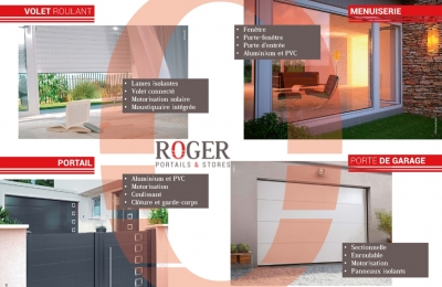 Portails et Stores ROGER à Ruy Montceau près de Bourgoin-Jallieu en Nord Isère