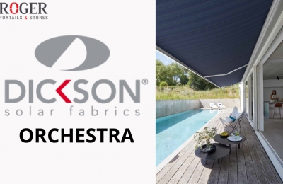 Toile Acrylique Dickson Orchestra : Protection Solaire Premium pour Stores Bannes & Pergolas