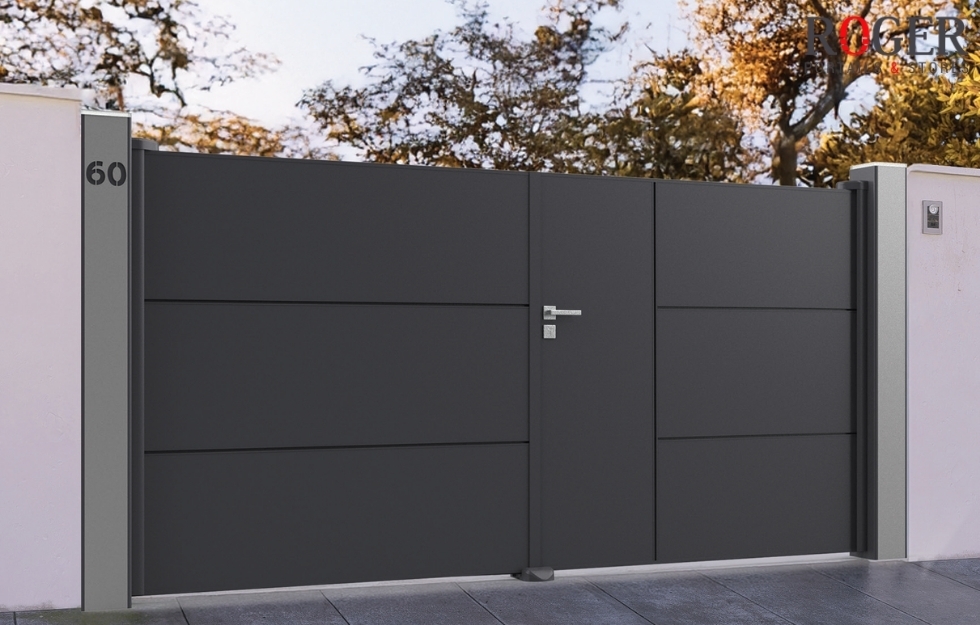 Portails et Portillons Aluminium Celare Urban : Élégance Moderne et Qualité Durable