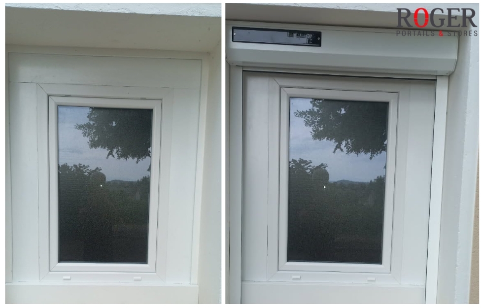 Fenêtre PVC 1 vantail + Volet roulant solaire Somfy vers Bourgoin-Jallieu (38300)