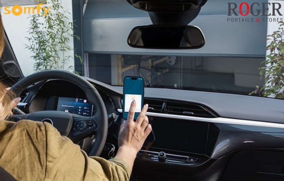 Porte de Garage Connect&eacute;e Somfy en Nord Is&egrave;re