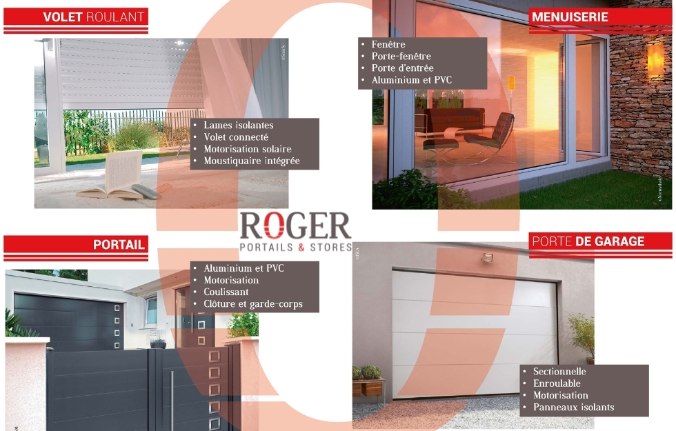 Portails et Stores ROGER à Ruy Montceau près de Bourgoin-Jallieu en Nord Isère