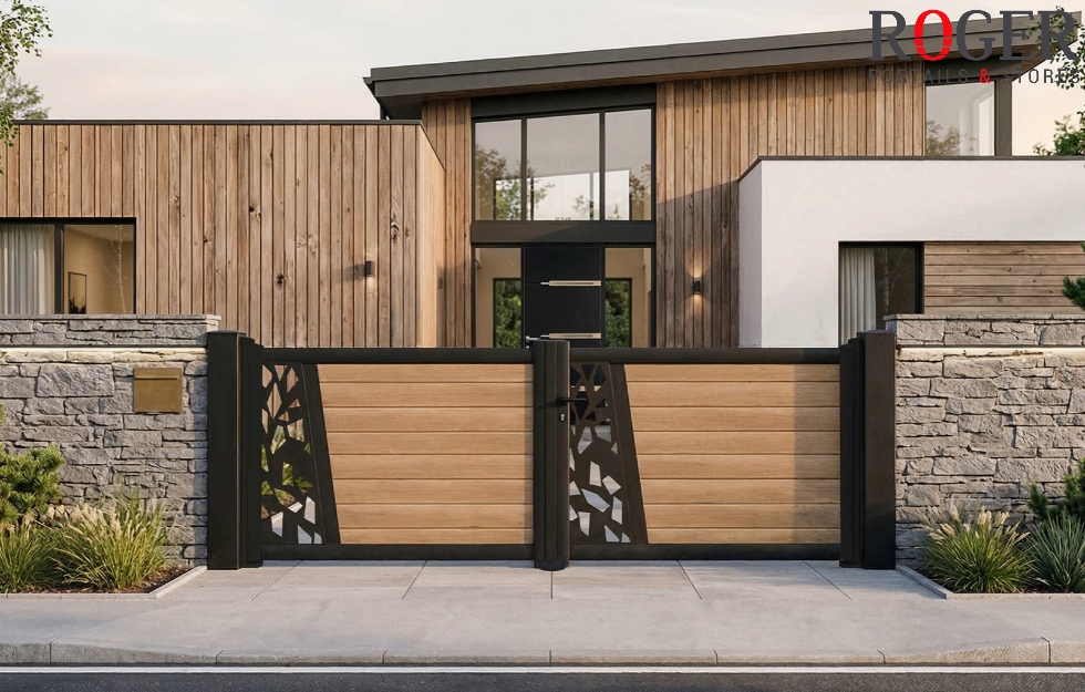 Portail aluminium ajouré ou plein : lequel choisir pour votre maison ?